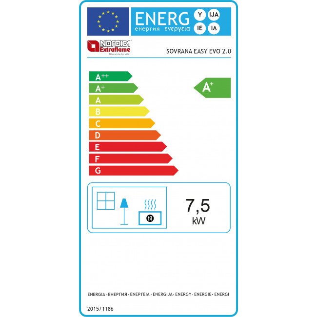 Cuisinière à Bois Sovrana Easy Evo 2.0 8kW – Image 8
