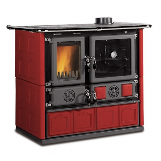 Cuisinière à Bois Rosa 4.0 Maiolica 8kW – Image 3