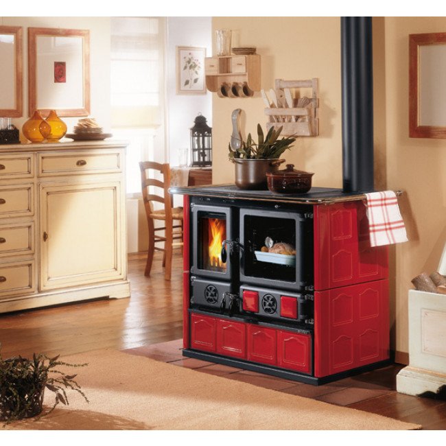 Cuisinière à Bois Rosa 4.0 Maiolica 8kW – Image 5