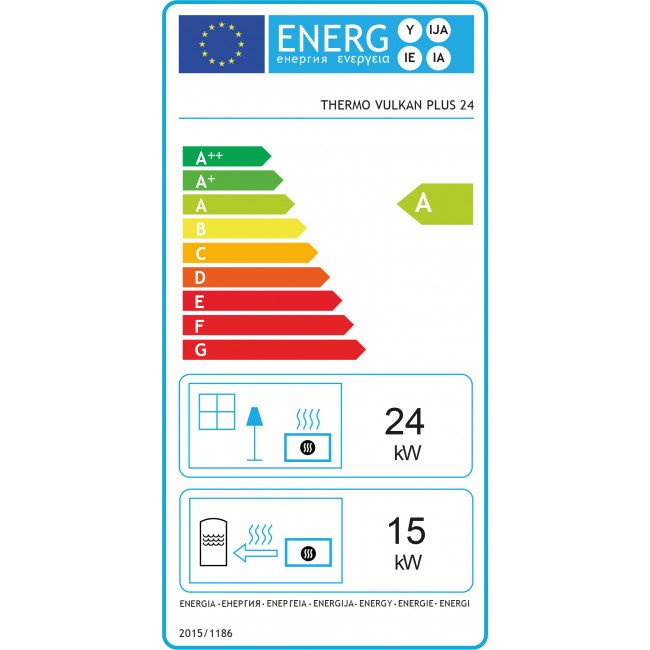 Poêle à Bois Bouilleur Thermo Vulkan Plus 24kW – Image 3