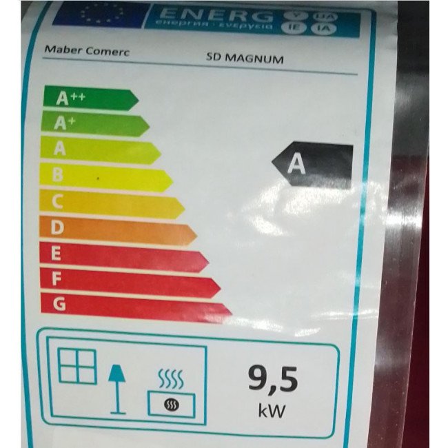 Cuisinière à Bois / Charbon Magnum SD 9.5kW – Image 7