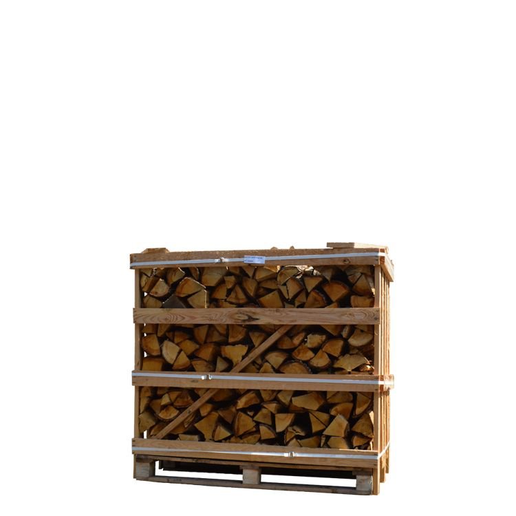 Caisse de bois de chauffage Chêne ultra sec
