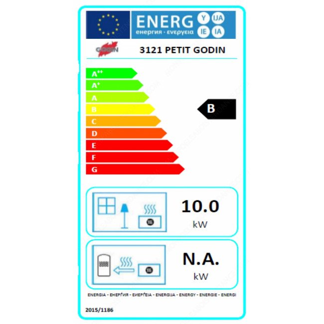 Poêle à Bois Le Petit Godin 7kW – Image 5