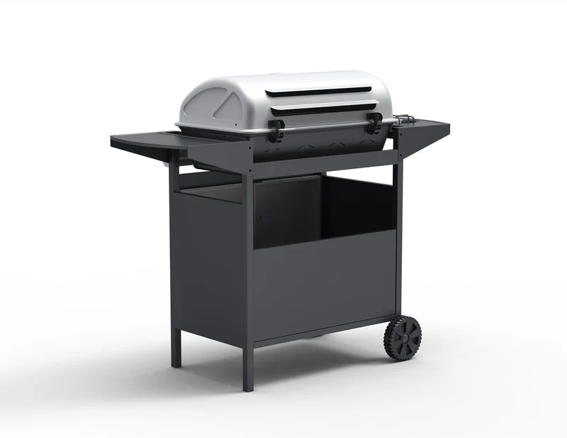 Bibin - Barbecue à gaz 4 bruleurs avec ustensiles offerts – Image 3