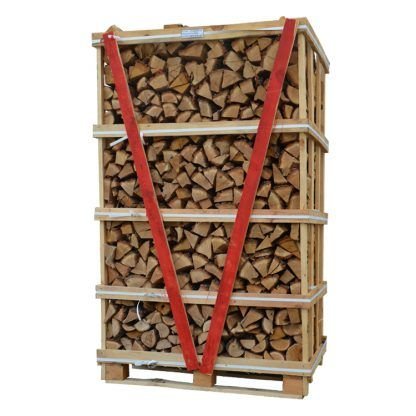 Caisse de bois de chauffage Chêne ultra sec