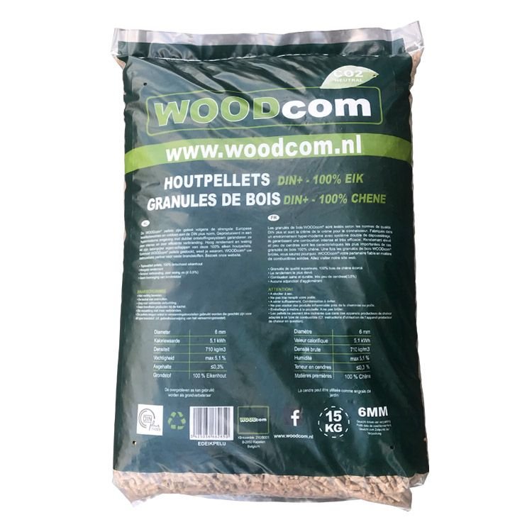 Granulés 100% Chêne demi-palette – Image 4