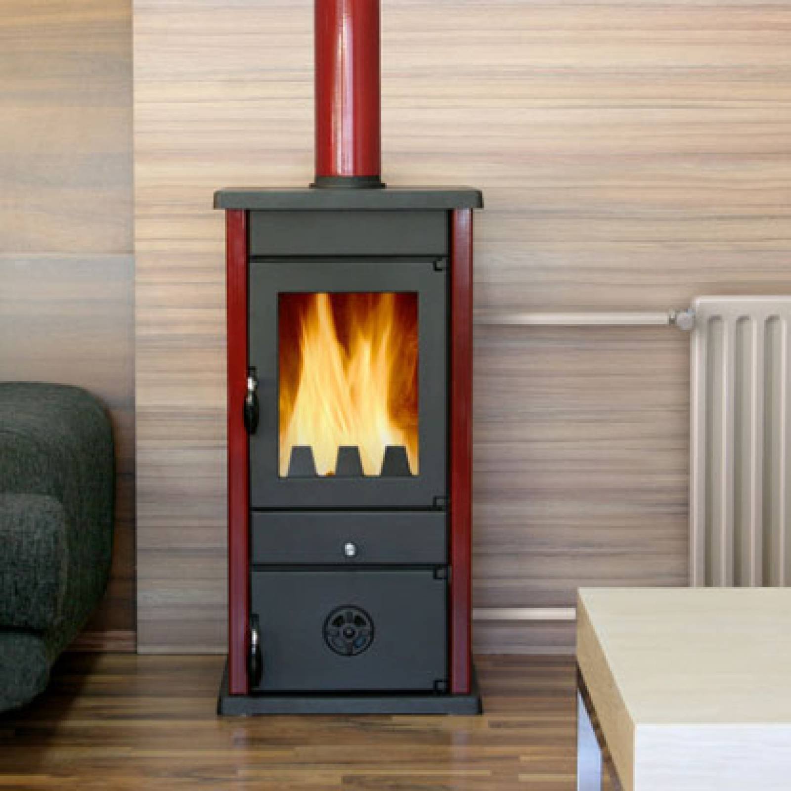 Poêle à Bois Hydro Thermo Vesta Plus 11kW – Image 3