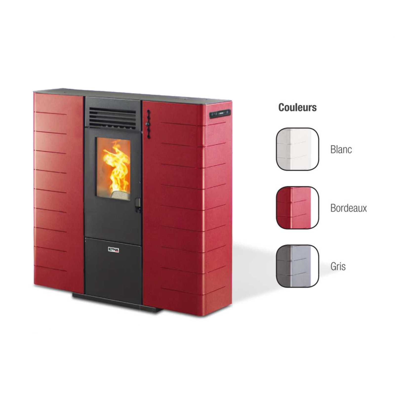 Poêle à granulés Fango Canalisable 8kW – Image 4