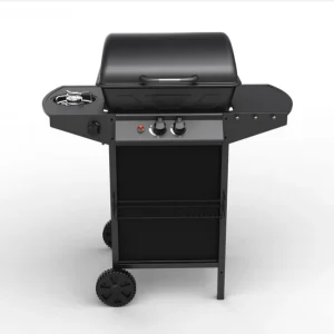 Nario – Barbecue gaz 2 + 1 bruleurs avec ustensiles