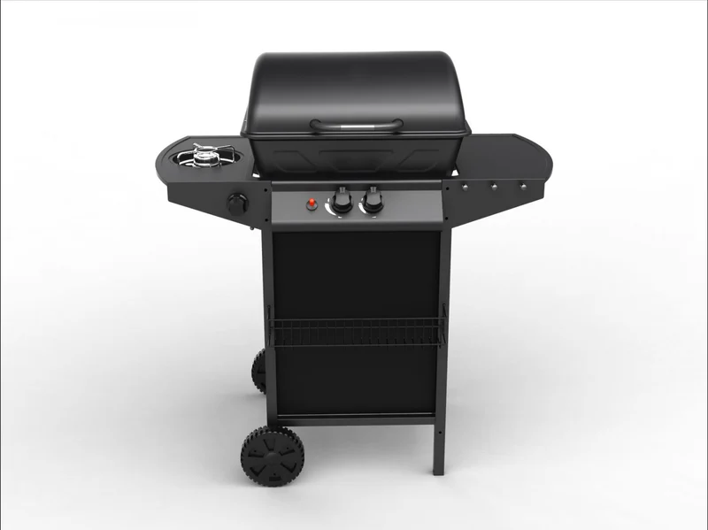 Nario – Barbecue gaz 2 + 1 bruleurs avec ustensiles