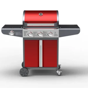 Barbecue à gaz 3 + 1 brûleurs et ustensiles NEVES