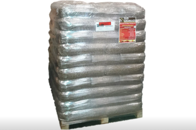 Pellets de Bois DIN+ Sud’ Granulés – 70 Sacs de 15 kg soit 1,05 T – Image 3