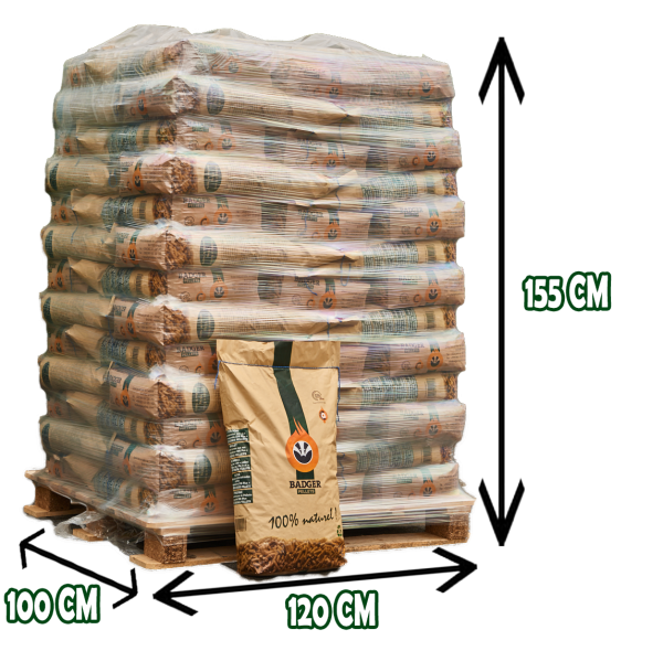 Pellets Badger DIN plus et ENplusA1