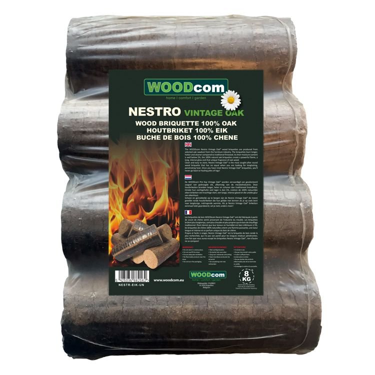Briquettes de bois Nestro Chêne palette – Image 2