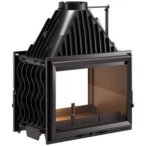 Foyer à bois 700 Double Face Volet – 12 Kw