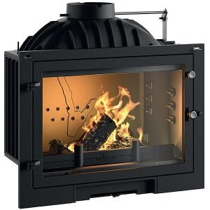 Foyer à bois 700 Milos Volet raccordable