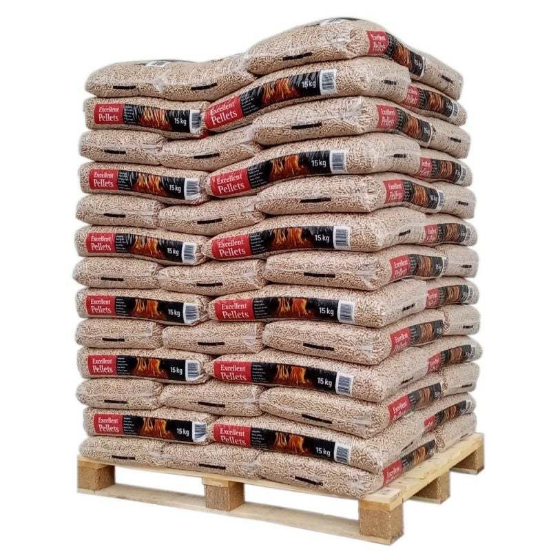 Pellet Excellent – Palette de 65 sacs de 15 kg