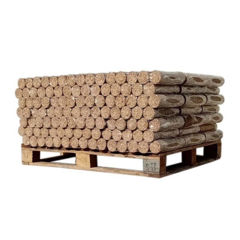 BOIS DENSIFIÉ – FEUILLUS – 1/2 PALETTE DE 538 KG