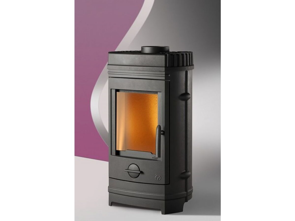 Poêle à bois en Fonte "Chatel" Anthracite – Image 2