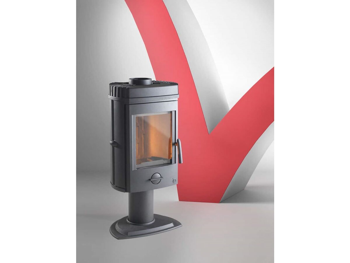 Poêle à bois fonte "Mesnil" Anthracite – Image 2