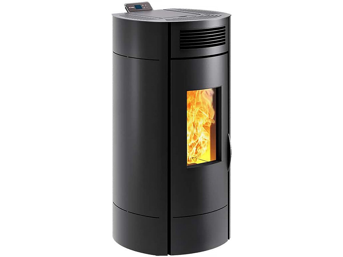 Poêle à granulés Lodi 10 Wi-Fi – Poêle à pellets – 3 à 9,5 kW – Noir