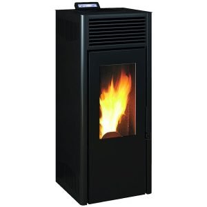 Poêle à granulé Etanche « Nola 8 » Noir