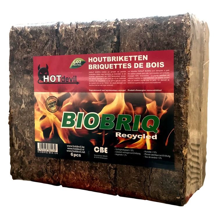 Briquettes de bois BioBriq MegaRuf palette – Image 4